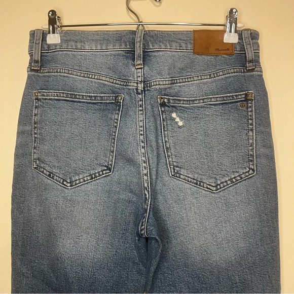 MADEWELL The Perfect Vintage Distressed Light Wash Jeans - Picture 7 of 12
